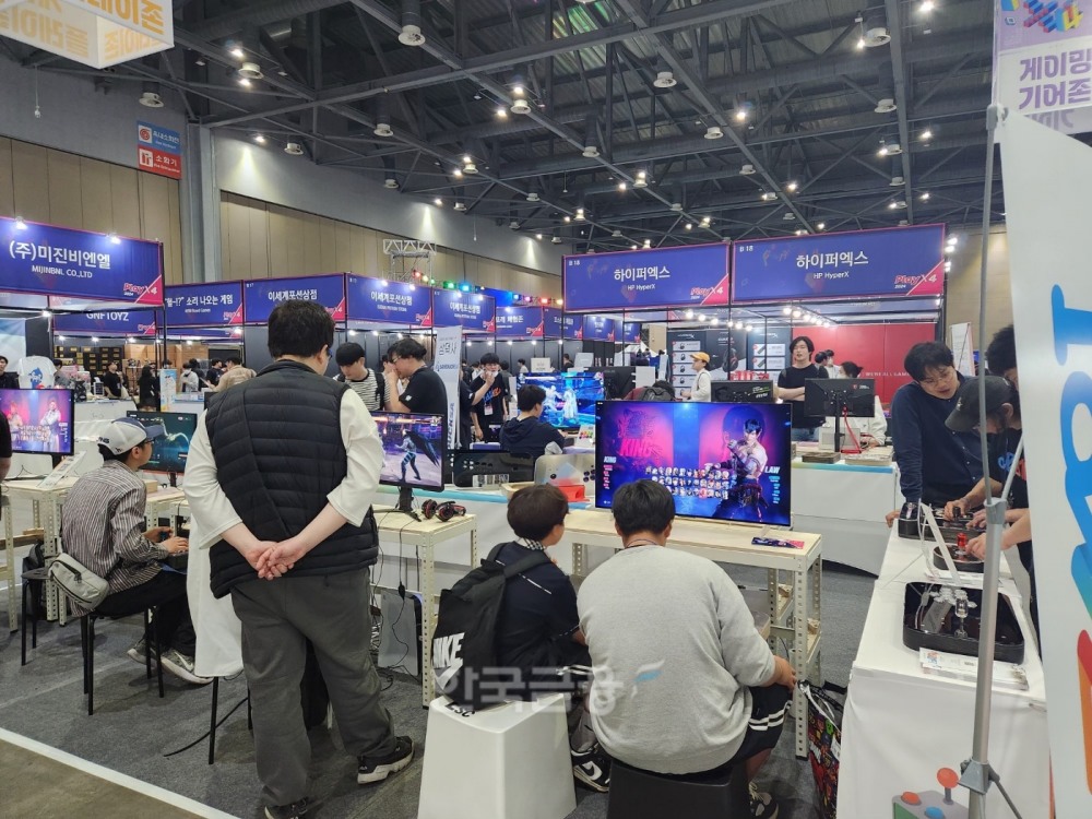 23일 일산 킨텍스 제1 전시장에서 개최한 플레이엑스포 2024 현장. / 사진=김내훈 기자