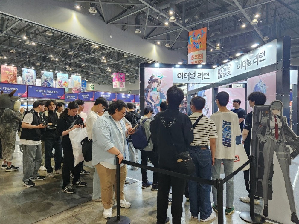 23일 일산 킨텍스 제1 전시장에서 개최한 플레이 엑스포 2024 현장. / 사진=김재훈 기자