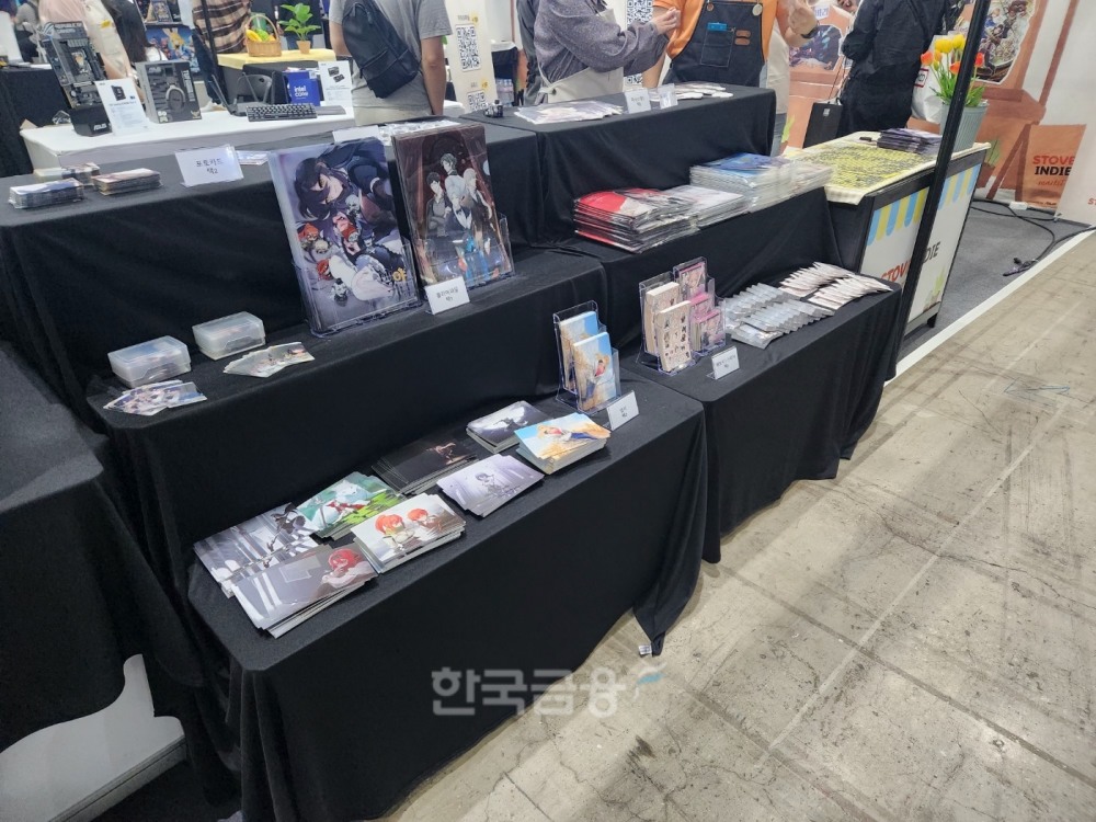 플레이엑스포 2024 스토브 부스 현장. / 사진=김재훈 기자