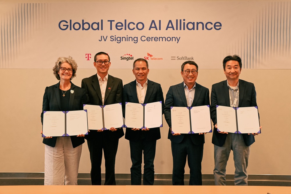 SKT 유영상 CEO “글로벌 통신동맹 ‘원팀’으로 AI 혁신의 길 열어갈 것”