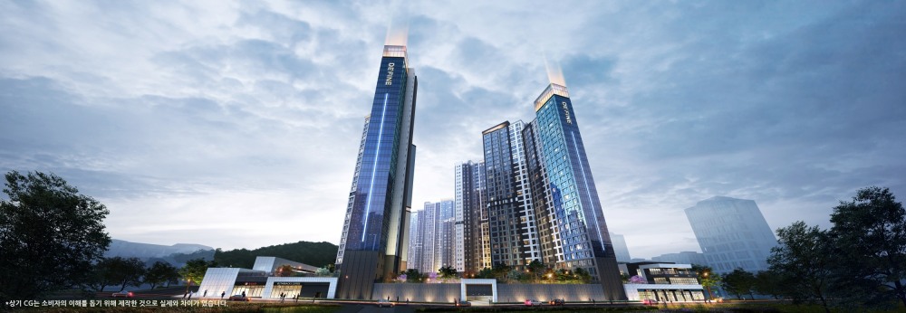 드파인 광안 조감도