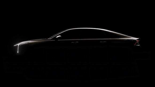 '날카로운 눈매' 기아 K8 페이스리프트 티저 공개