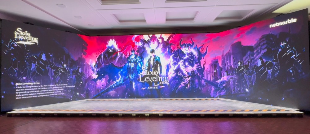 넷마블, 프랑스 파리 한국 홍보관 부스. / 사진=넷마블