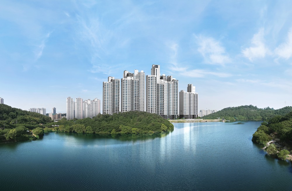 번영로 하늘채 파크뷰 단지투시도