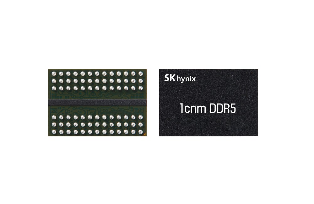 SK하이닉스의 1cnn DDR5. / 사진=SK하이닉스