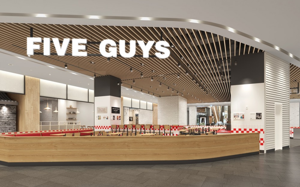 파이브가이즈 판교점 조감도. /사진제공=에프지코리아