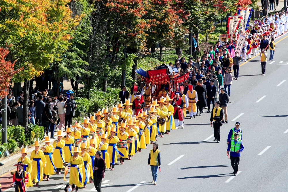 마포나루새우젓축제 사또행차 퍼레이드./사진제공=마포구