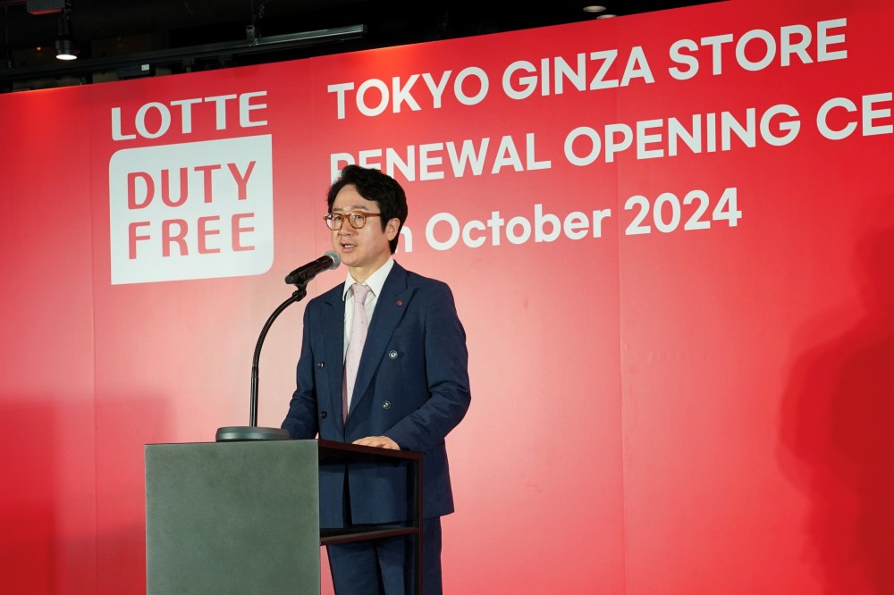 김주남 롯데면세점 대표이사. /사진제공=롯데면세점