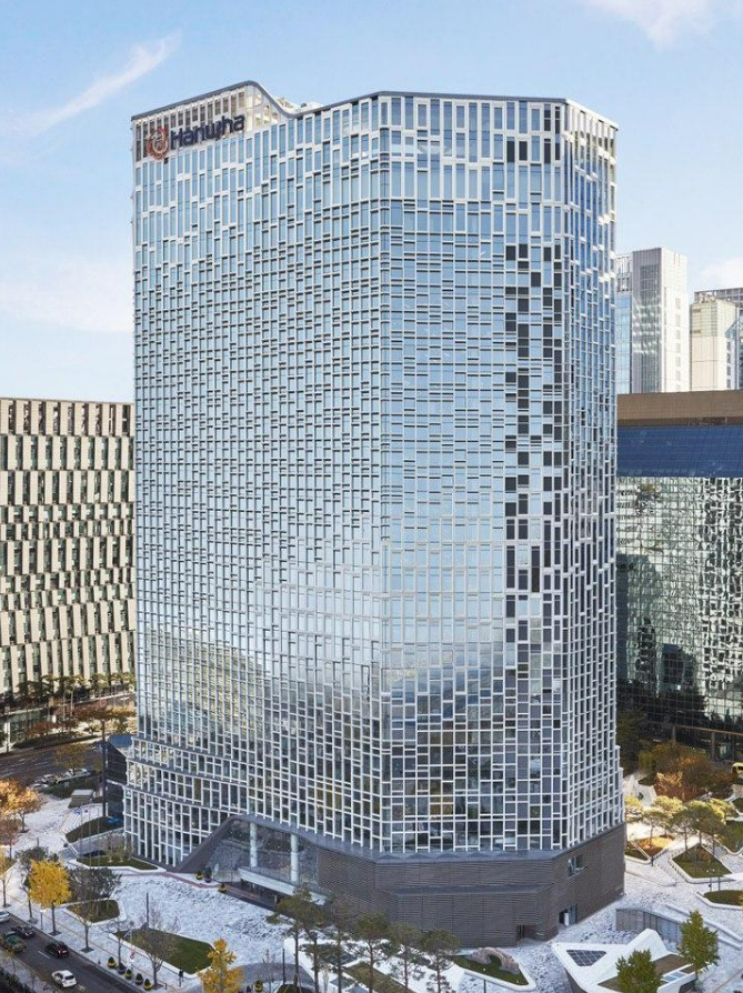 한화그룹 본사 사옥 전경. /사진제공=한화그룹