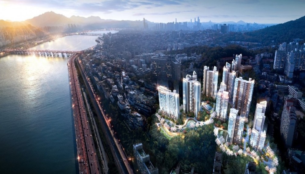 서울 성동구 한남하이츠아파트 조감도./사진제공=조합