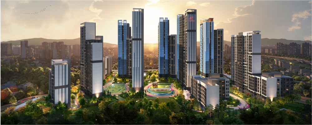 마장세림 재건축정비사업 투시도,/사진제공=현대건설