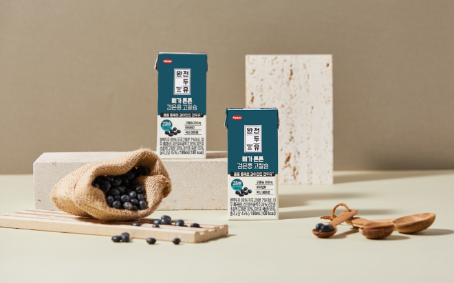 한미사이언스, '완전두유 뼈가튼튼 검은콩 고칼슘' 출시. /사진=한미사이언스