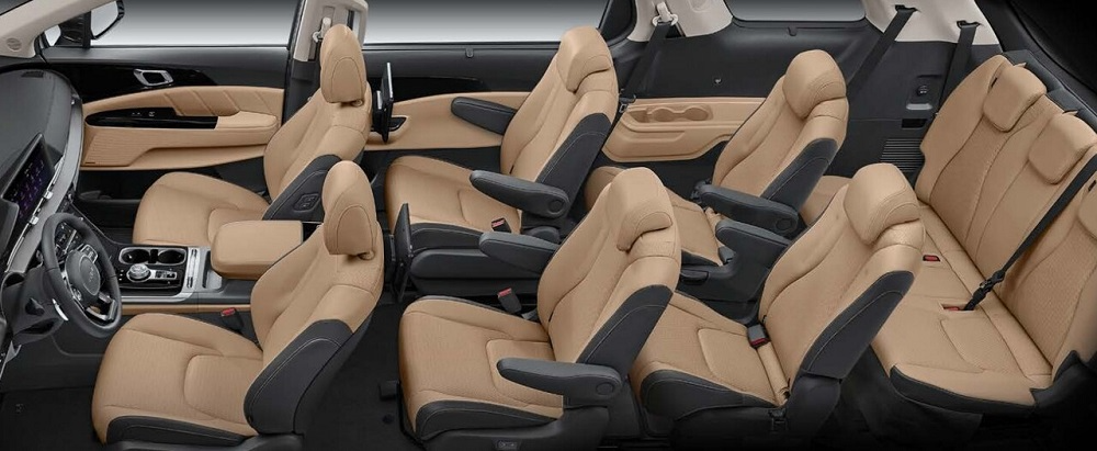 카니발 9인승 내부