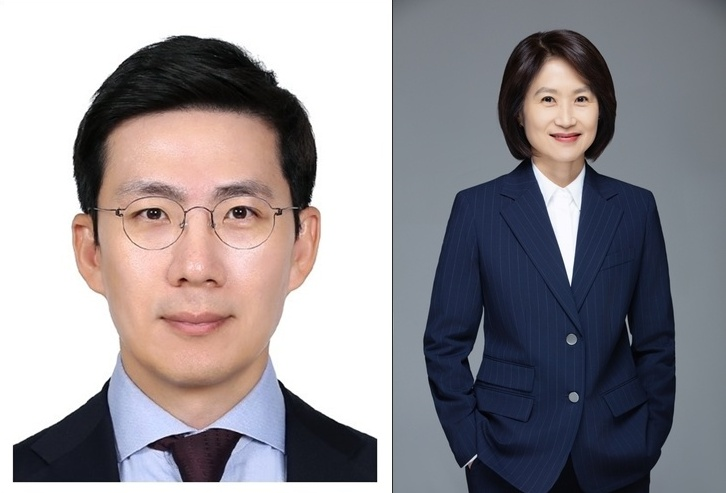 서창우 롯데미래전략연구소 대표이사(왼쪽), 김덕희 대홍기획 대표이사. /사진제공=롯데