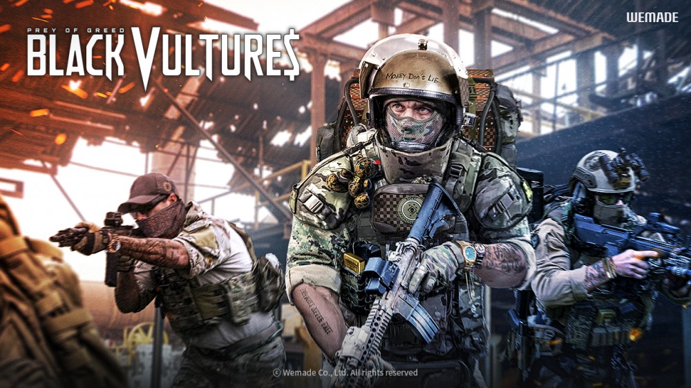 위메이드 신작 '블랙 벌처스'. / 사진=위메이드