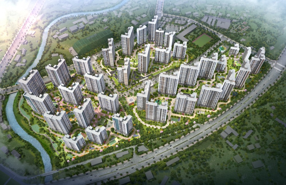 신분평 도시개발사업 조감도 / 사진제공=HMG그룹