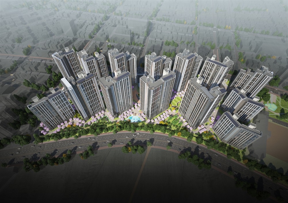 힐스테이트 평택역센트럴시티 조감도.사진제공=현대건설