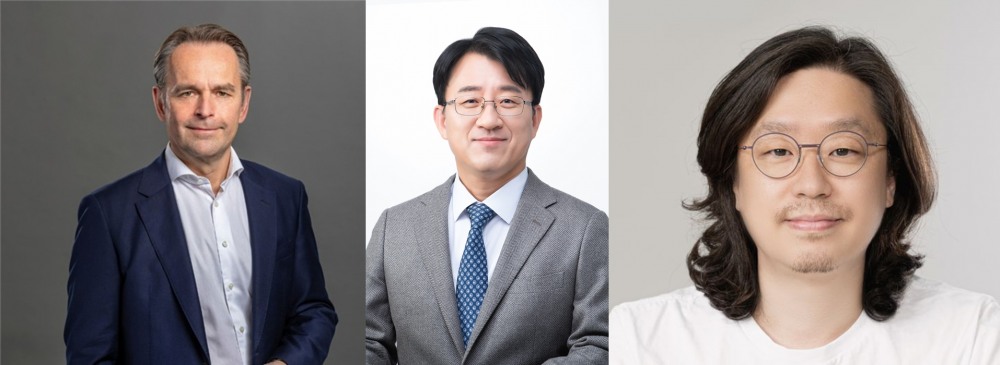 올해 삼성전자 미래 사업의 핵심 키맨 (왼쪽부터)크리스찬 소봇카 하만 신임 대표, 이청 삼성디스플레이 신임 대표, 이정호 레인보우로보틱스 대표. / 사진=각사