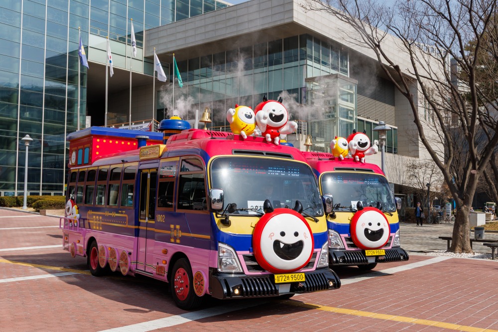 마포순환열차버스 모습./사진제공=마포