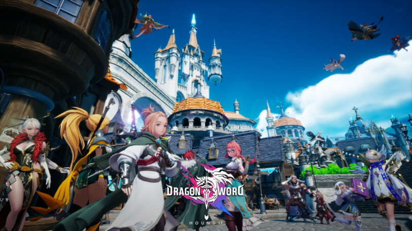 지난해 지스타 2024에서 처음으로 공개된 웹젠의 신작 '드래곤 소드'. / 사진=웹젠