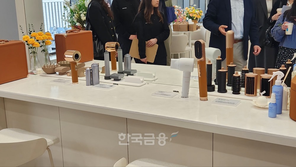 드리미 헤어 드라이기 제품 라인업. / 사진=김재훈 기자