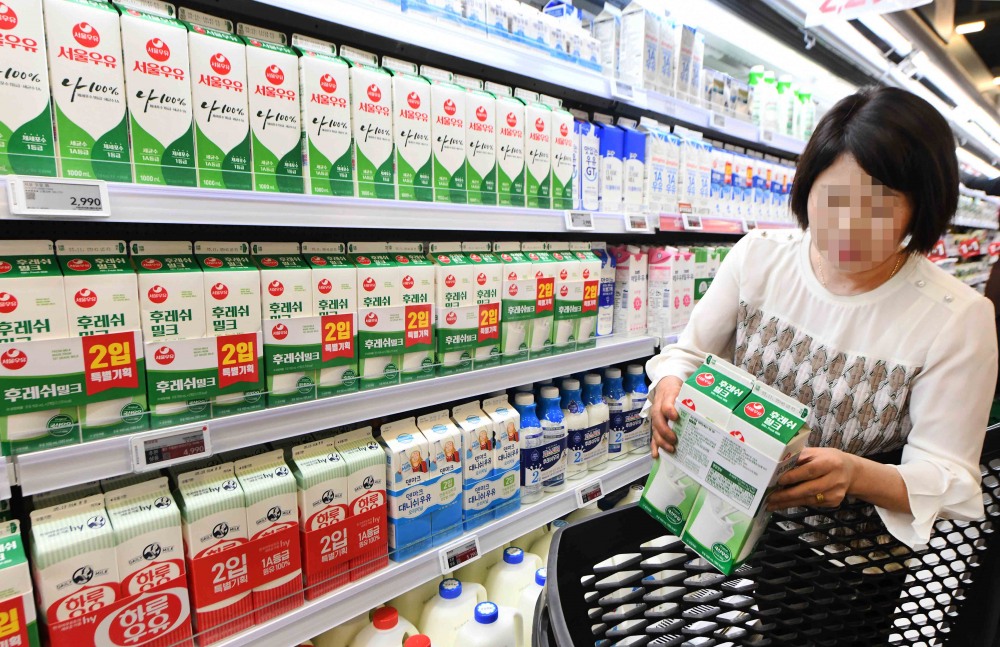 홈플러스에 서울우유 납품이 재개됐다. /사진제공=홈플러스