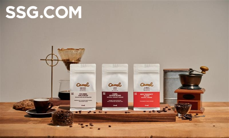 SSG닷컴이 카멜커피 상품을 선보인다. /사진제공=SSG닷컴