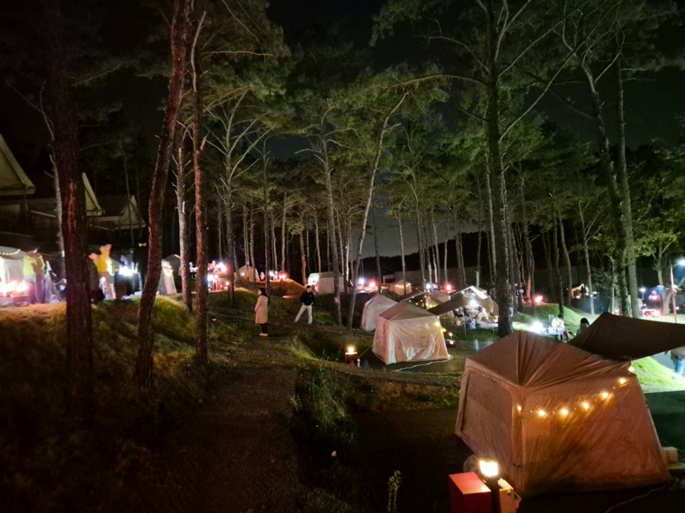 마포구 엄빠랑캠프 캠핑 전경./사진제공=마포구