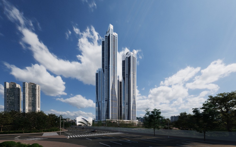 블랑 써밋 74 투시도. / 사진제공=대우건설