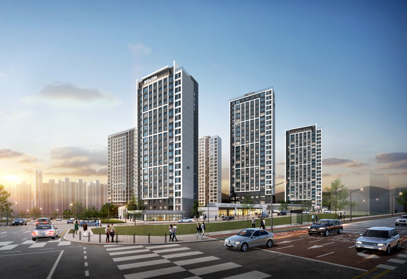 동남 하늘채 에디크 투시도./사진제공=코오롱글로벌