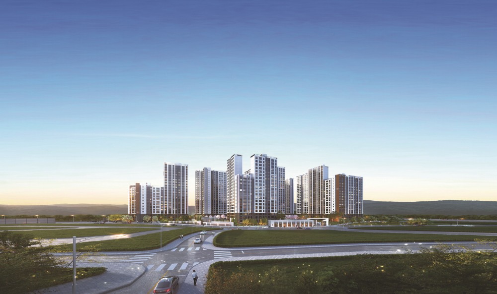 제일풍경채 의왕고천 투시도. / 사진제공=제일건설