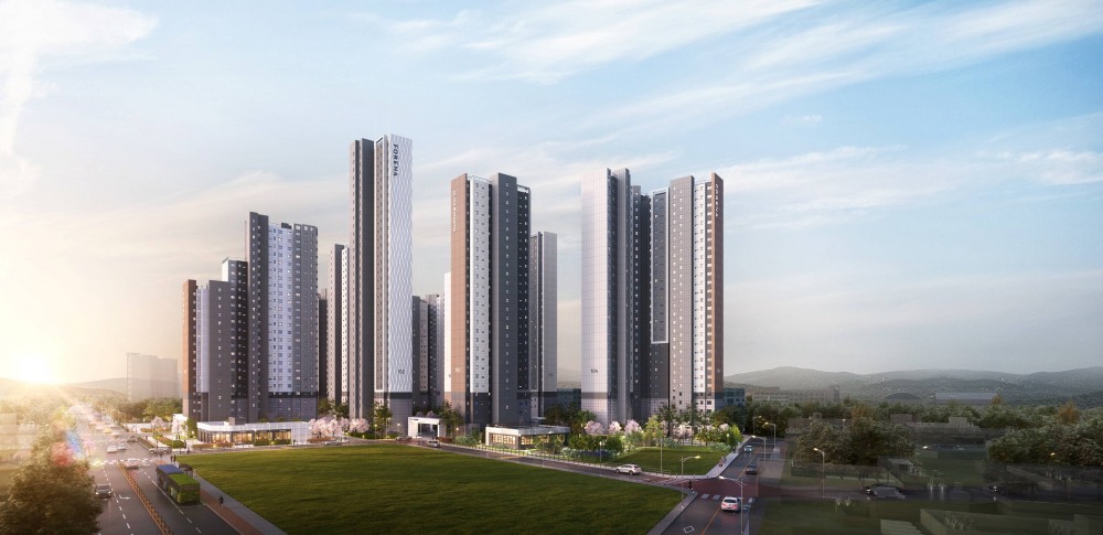 도마 포레나해모로 투시도. / 사진제공=한화 건설부문