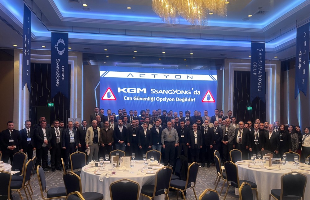 지난 1월 튀르키예에서 진행된 KGM 액티언 론칭 행사. / 사진=KGM