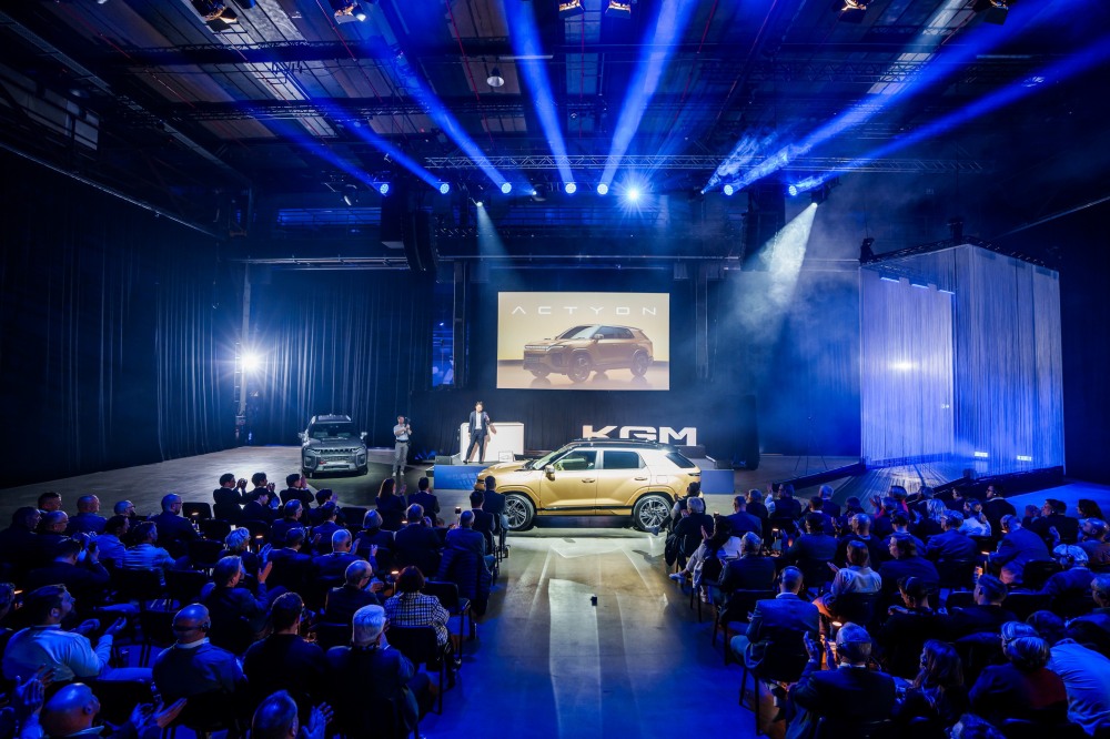 KGM 독일 액티언 출시행사. / 사진=KGM