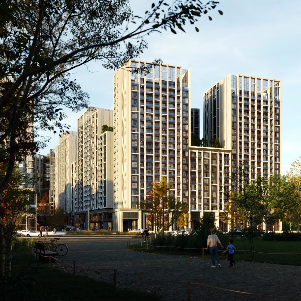 더파크사이드 서울 오피스텔 투시도./사진제공=일레븐건설