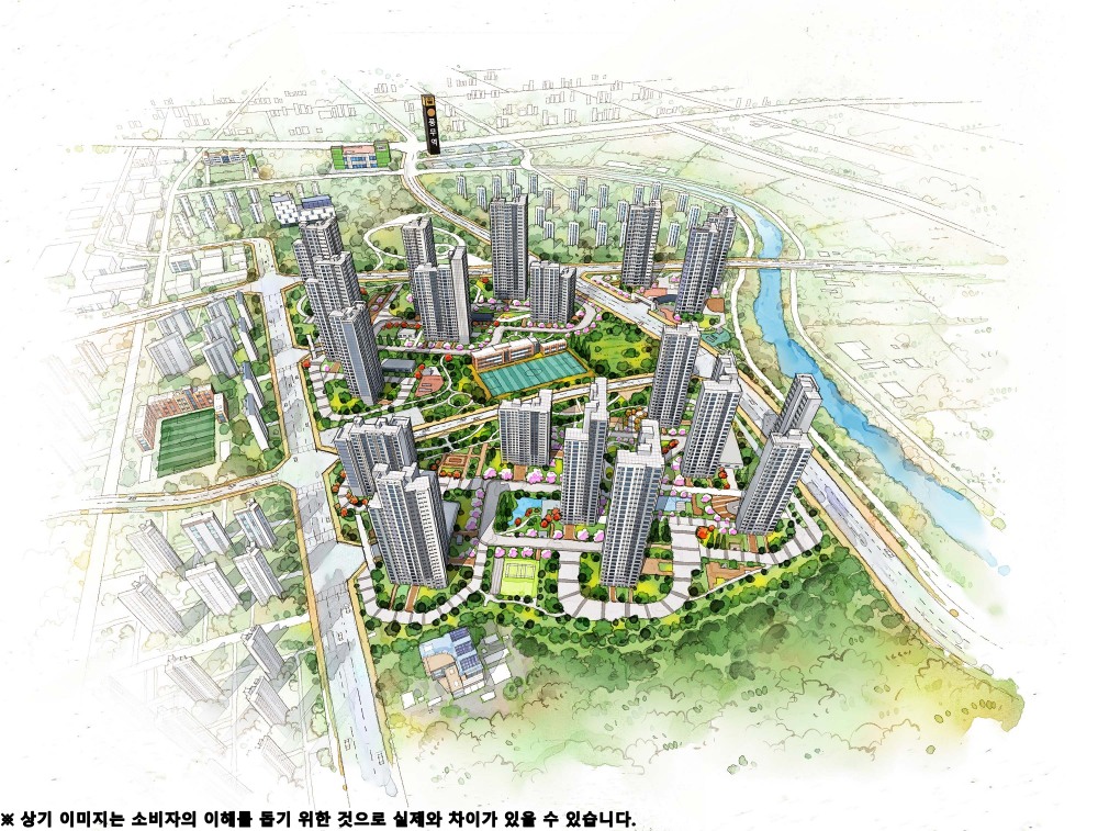 해링턴 플레이스 풍무 일러스트. / 사진제공=더피알