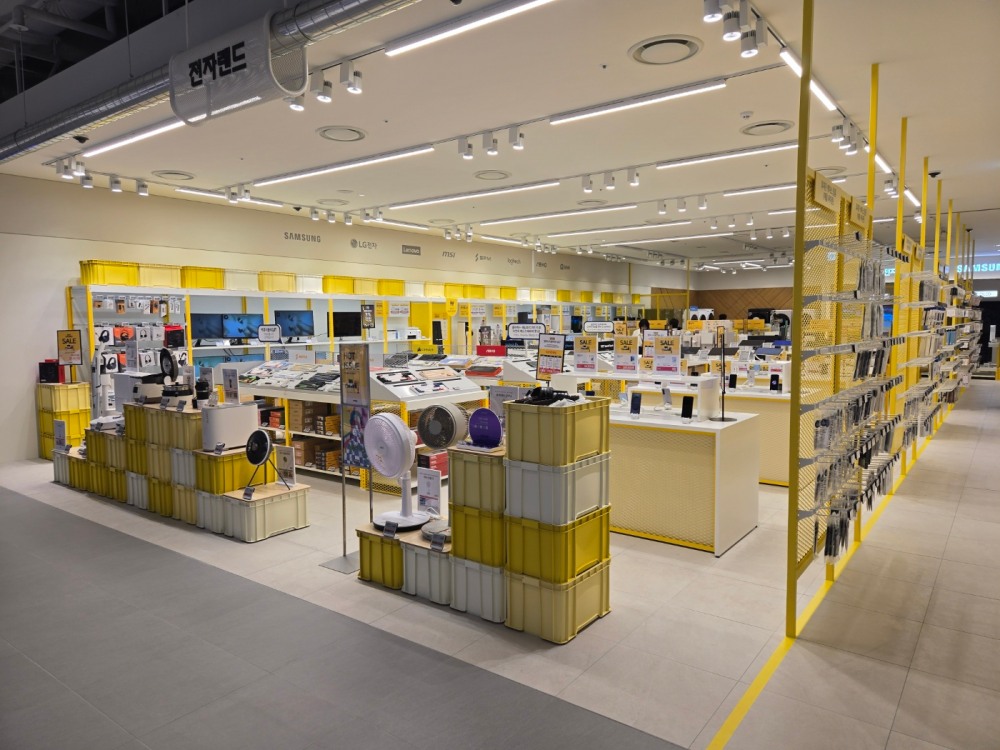 전자랜드가 충북 청주에 신규 오픈했다. /사진제공=전자랜드