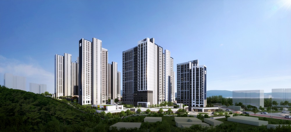 ‘춘천 동문 디 이스트 어반포레’ 투시도./사진제공=동문건설