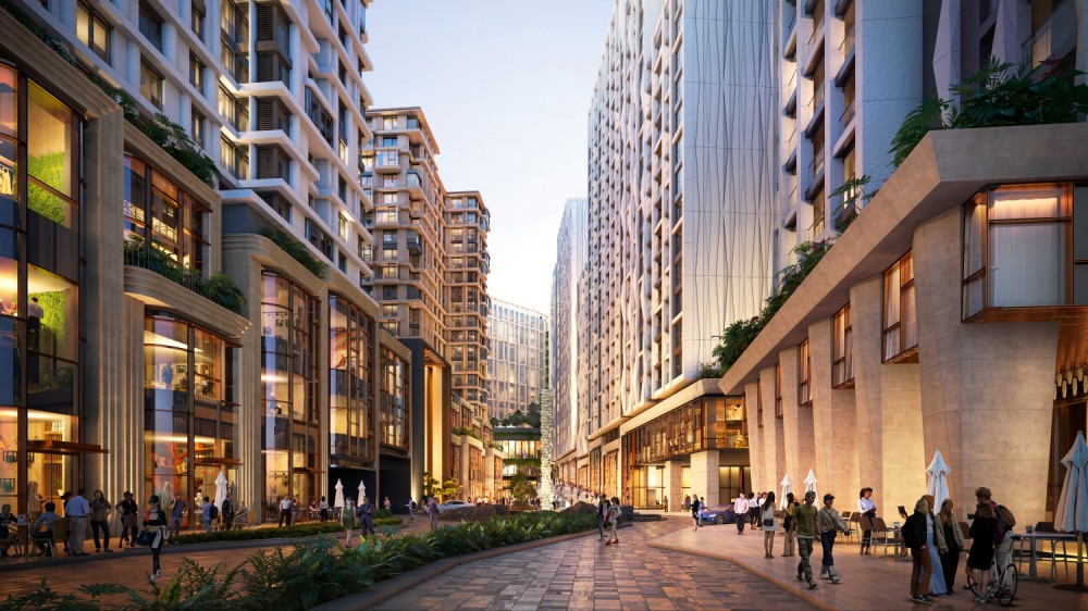 더파크사이드 서울 투시도./사진제공=일레븐건설