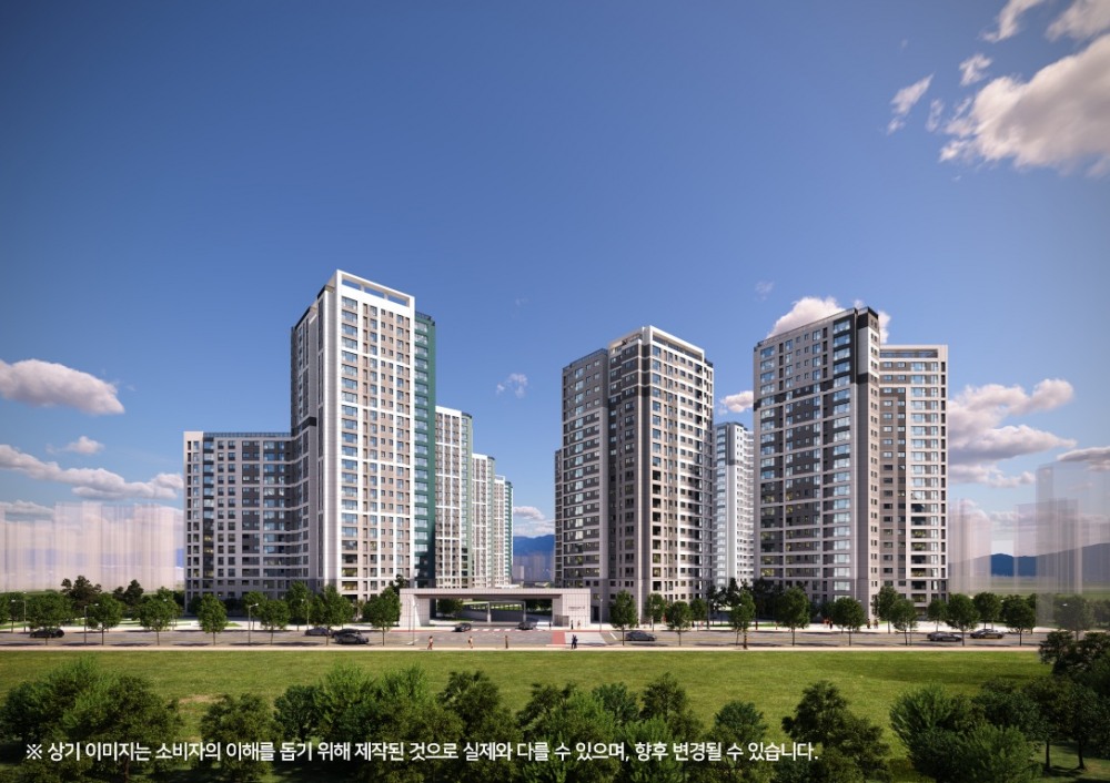 에코델타시티 푸르지오 트레파크 투시도./사진제공=대우건설 컨소시엄