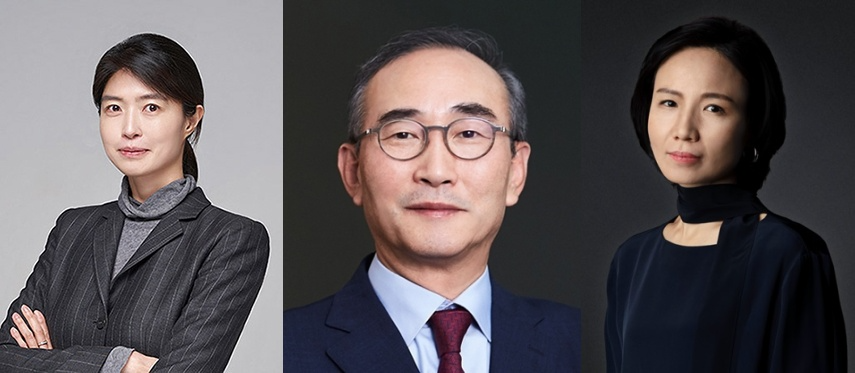 정신아 카카오 대표, 김영섭 KT 대표, 이연수 NC AI 대표(왼쪽부터). / 사진=각 사