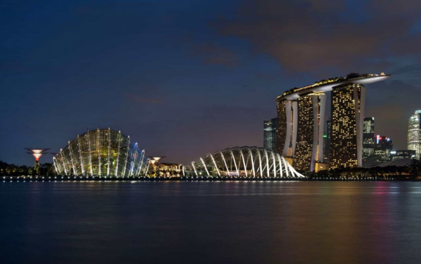 싱가포르 '가든스 바이 더 베이' 조명. /사진출처=LPA 홈페이지
