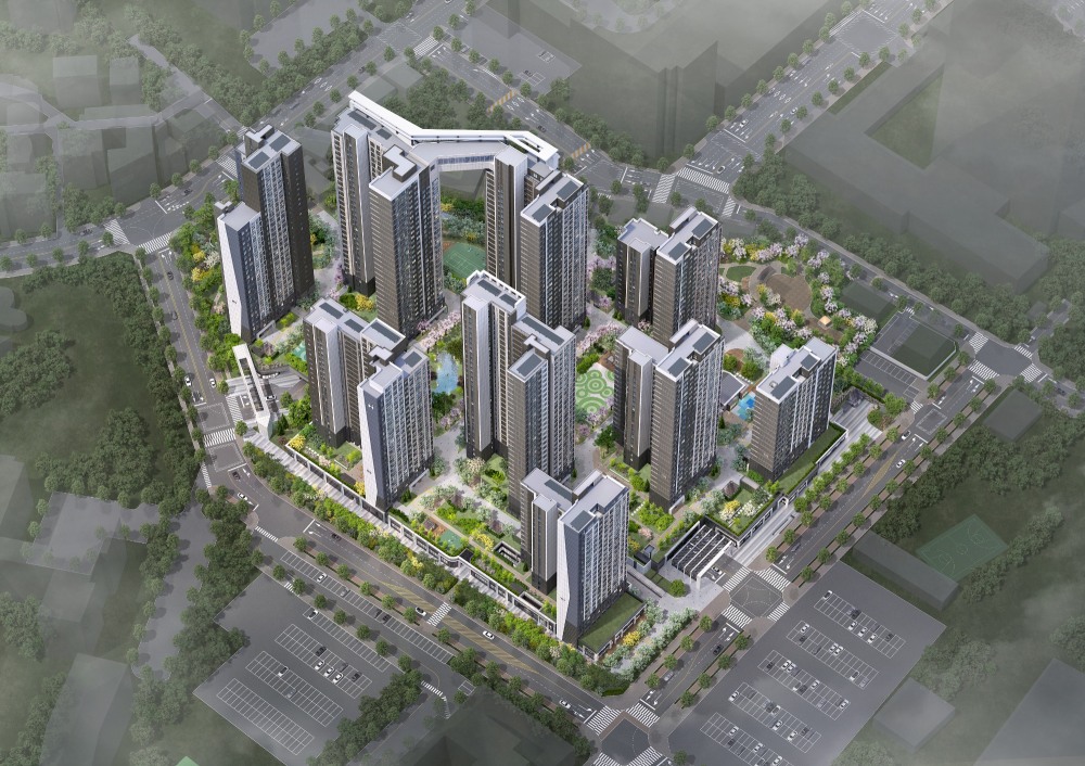 디에이치 아델스타 조감도