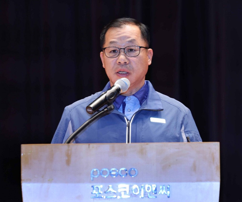 정희민 포스코이앤씨 대표가 잇단 산업재해 사고에 사의를 표명했다.사진제공=포스코이앤씨