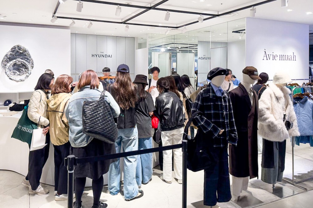 현대백화점이 운영한 파르코 시부야점 팝업 스토어 현장. /사진제공=현대백화점