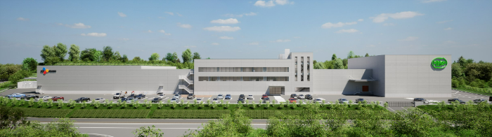 CJ제일제당의 일본 치바현 비비고 만두 신공장 조감도. /사진=CJ제일제당