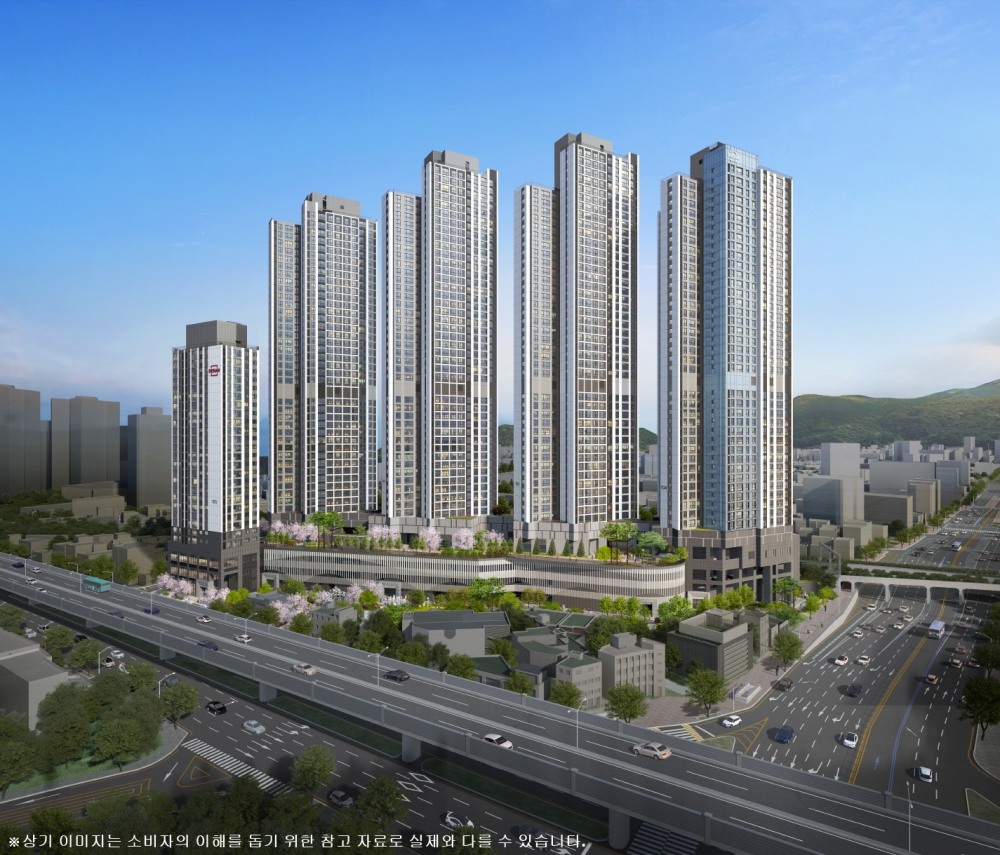 서면 어반센트 데시앙 투시도./사진제공=태영건설