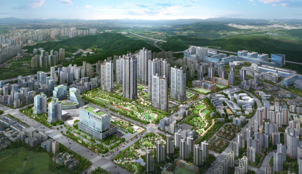 '브레인시티 메디스파크 대광로제비앙 모아엘가‘ 조감도./사진제공=