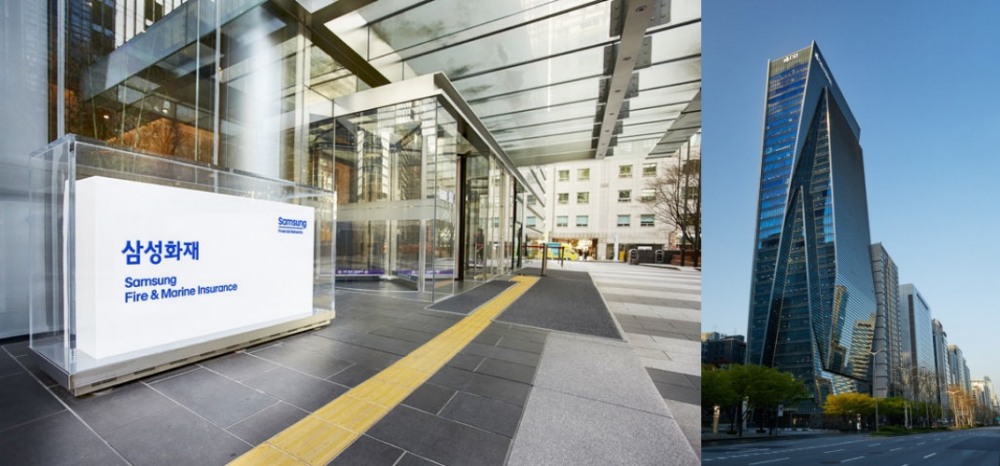 삼성화재(왼쪽)와 DB손보. 사진제공= 각 사