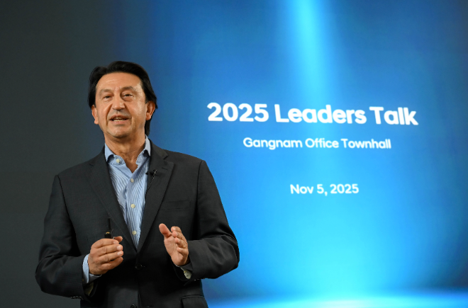 호세 무뇨스 현대차 대표이사가 6일 타운홀 미팅을 진행했다. / 사진=현대차